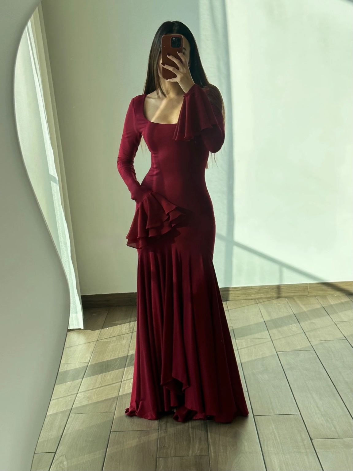 "Belle" Maxikleid