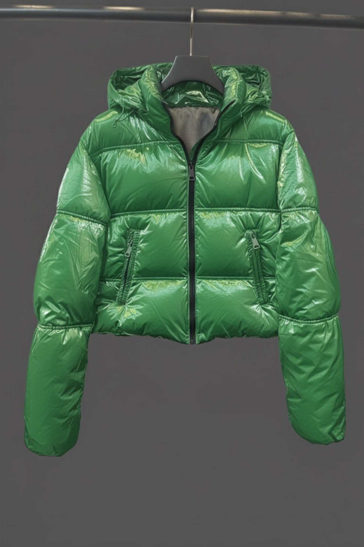 "Shiny" Pufferjacke