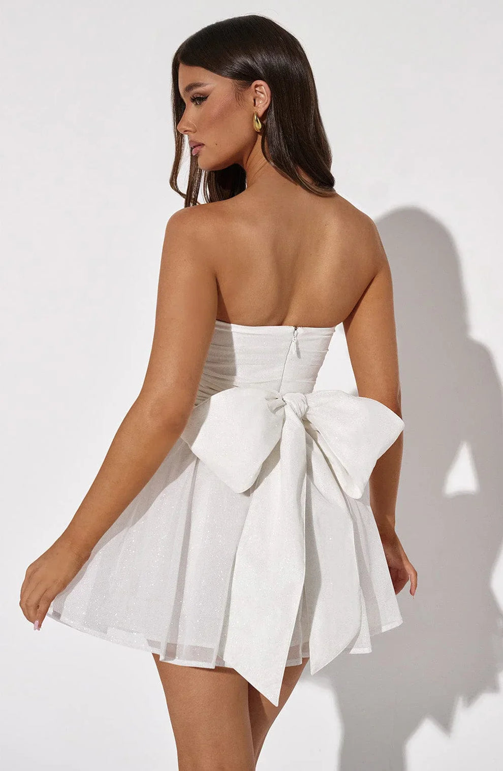 "Bonnie" Minikleid mit Schleife