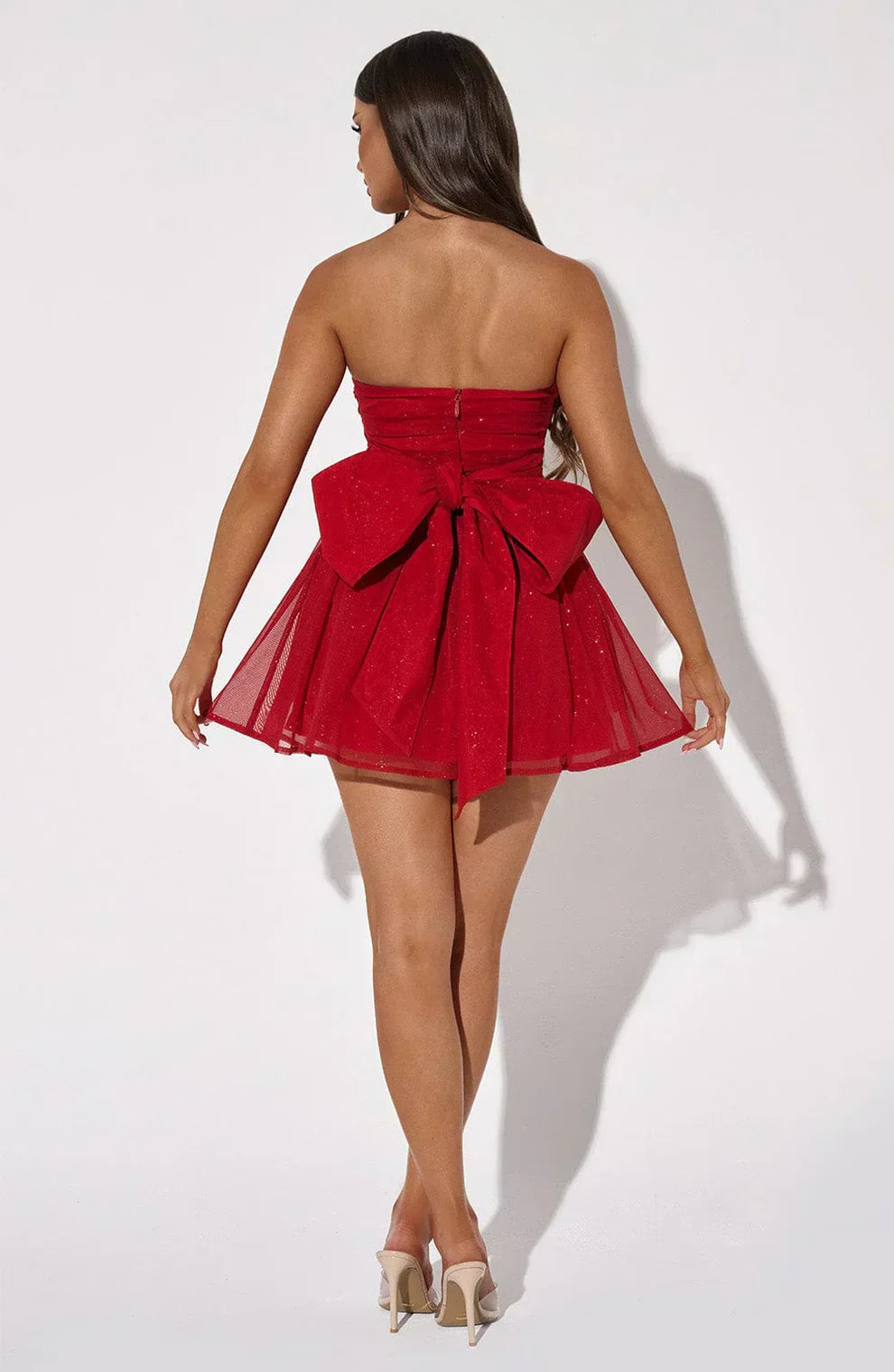 "Bonnie" Minikleid mit Schleife