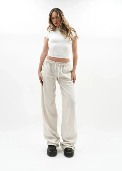 "Jessica" Leinenhose