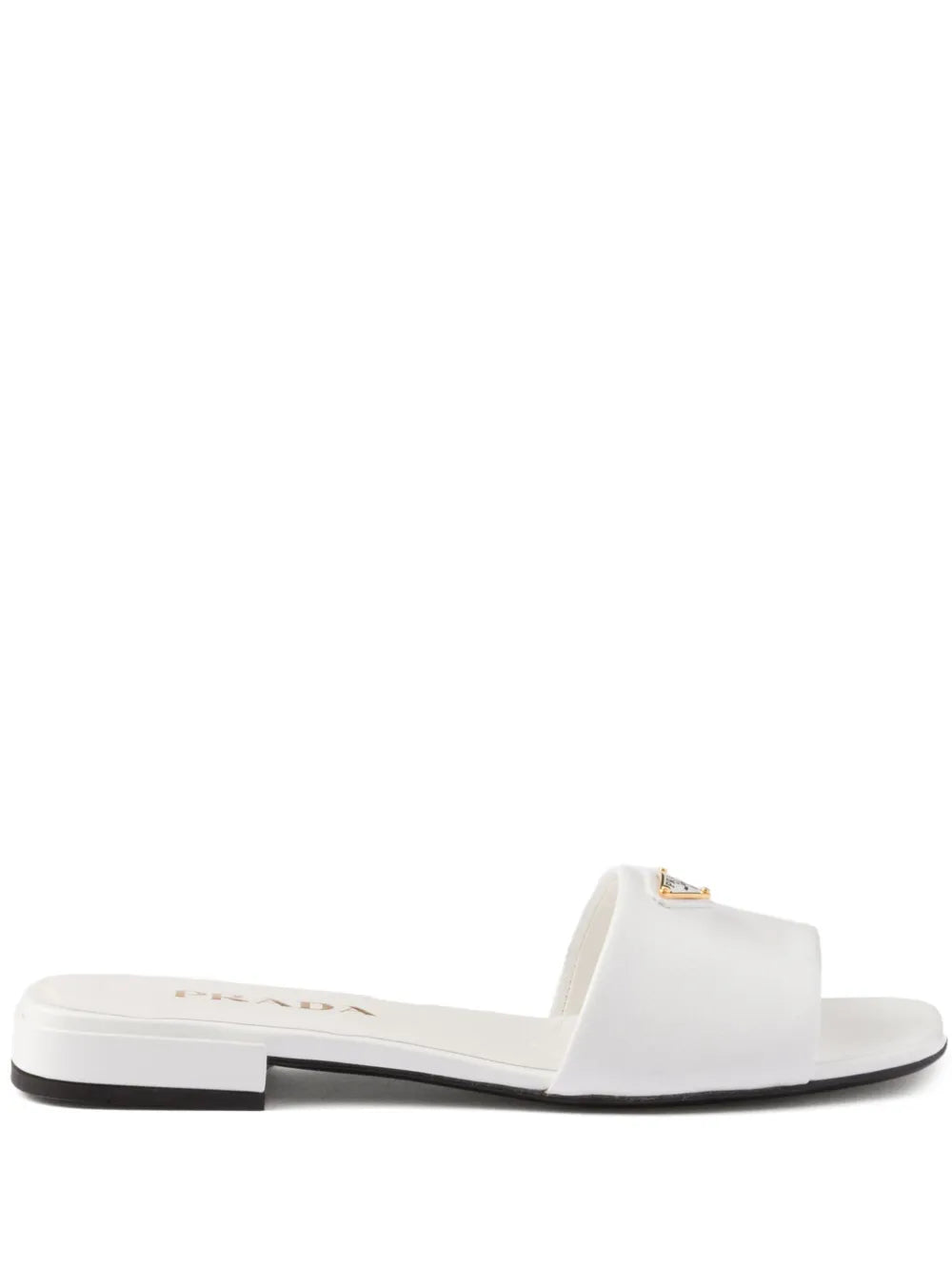 Saffiano Gloss Luxe Slides