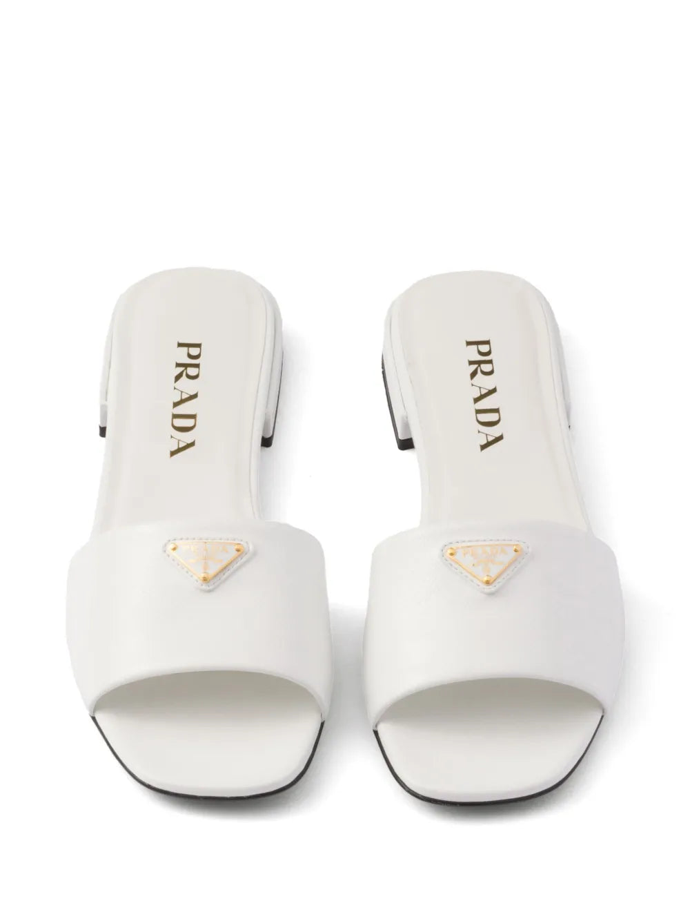 Saffiano Gloss Luxe Slides