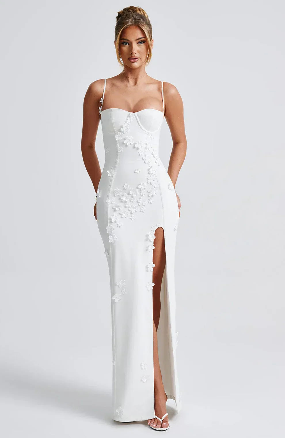 "Mimi" Maxikleid mit Blumen