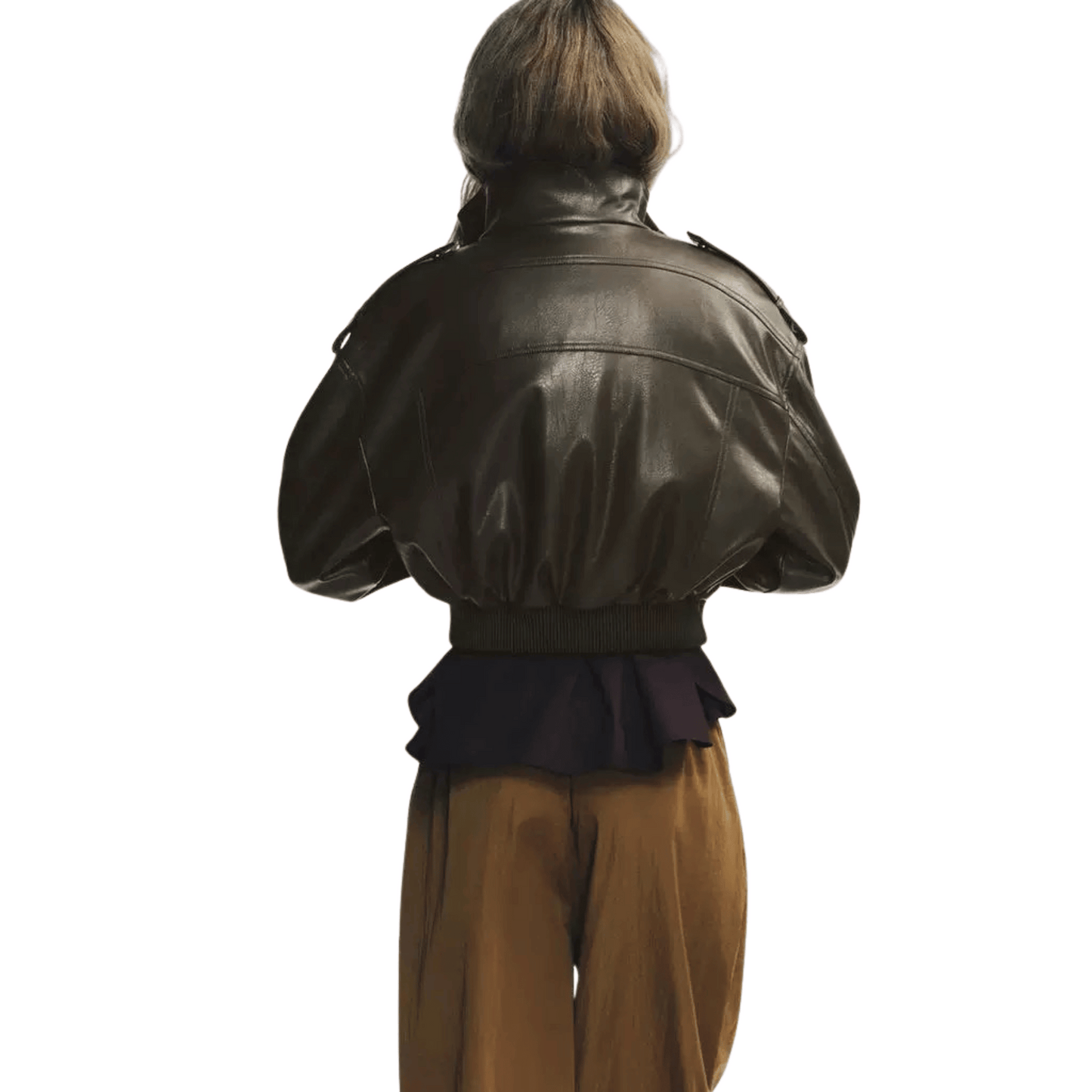 "Rakya" Bomber Lederjacke