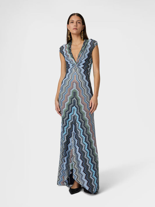 Serpentina Luxe Knot Maxi Dress