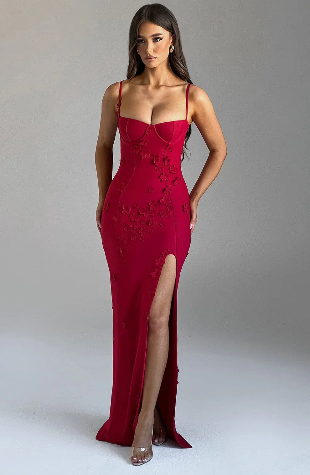 "Mimi" Maxikleid mit Blumen