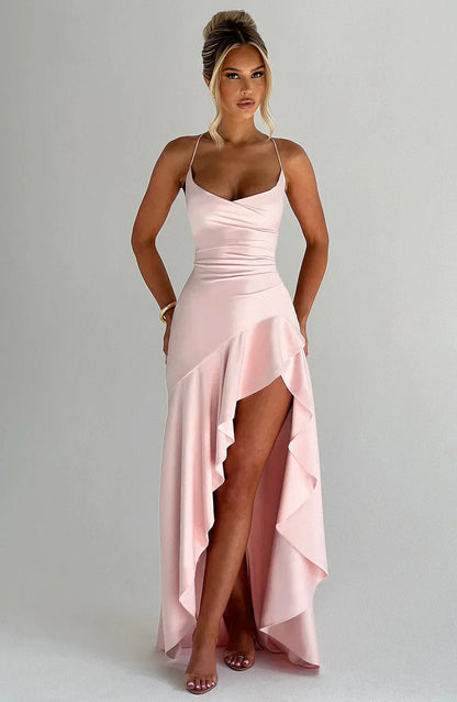 "Rosa" Maxikleid