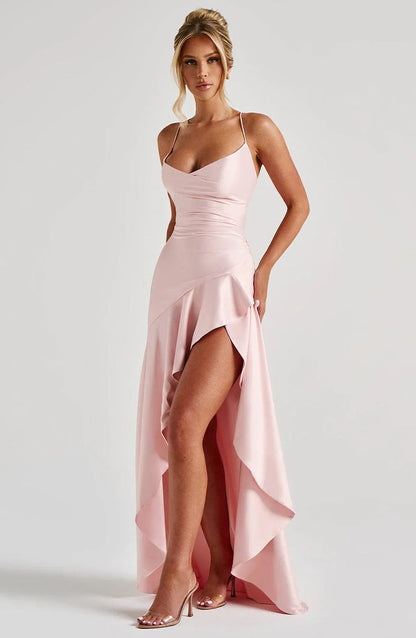 "Rosa" Maxikleid