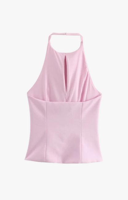 "Bozena" Top mit Schleifen