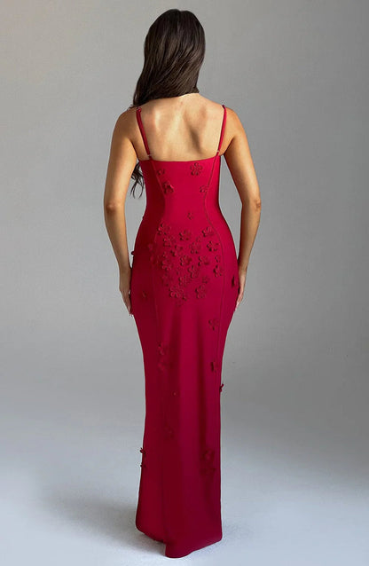 "Mimi" Maxikleid mit Blumen
