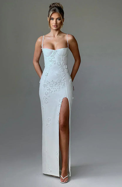 "Mimi" Maxikleid mit Blumen