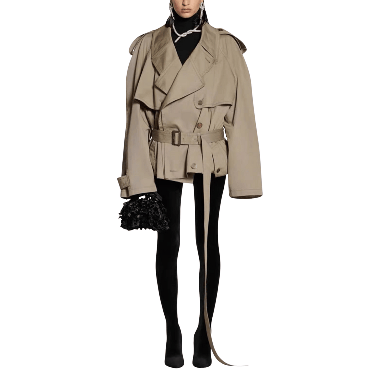 "Payton" Oversized Trenchcoat