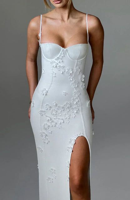 "Mimi" Maxikleid mit Blumen