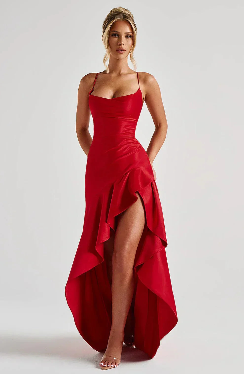 "Rosa" Maxikleid