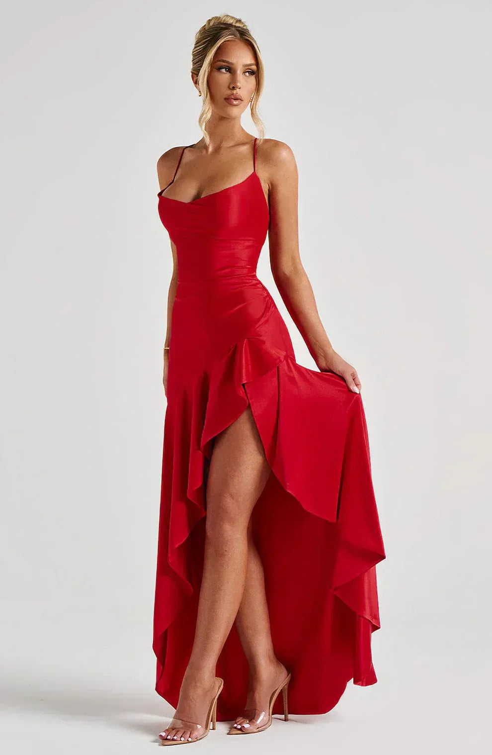 "Rosa" Maxikleid