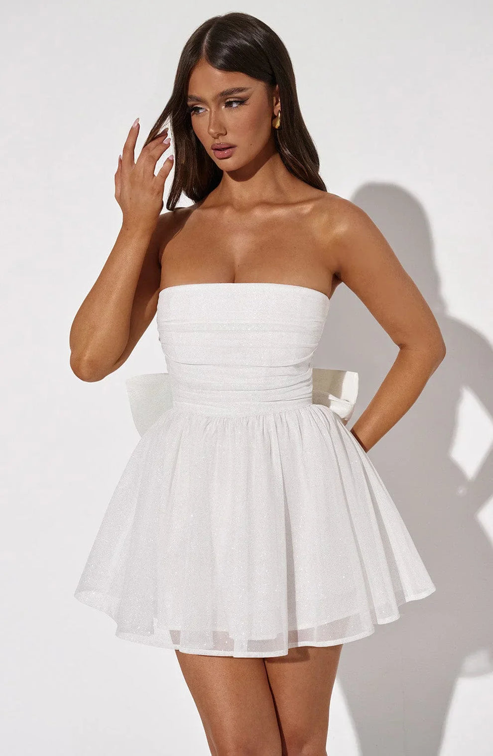 "Bonnie" Minikleid mit Schleife