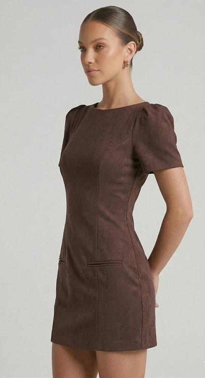 „Aurelia“ Puff Sleeve Dress