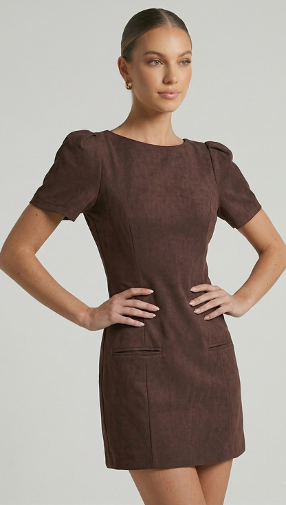 „Aurelia“ Puff Sleeve Dress