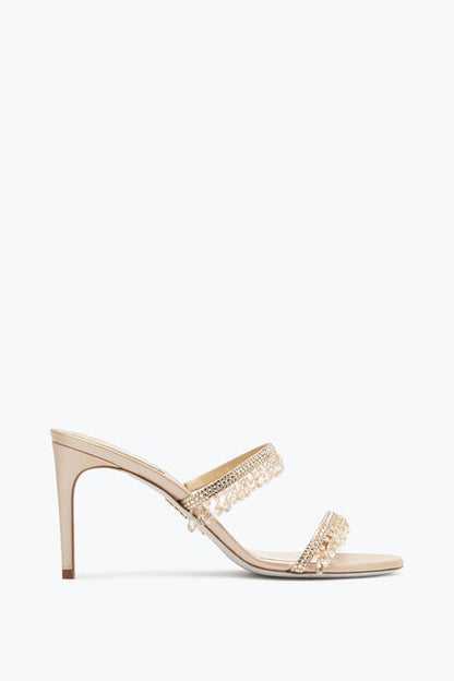Noir Chandelier Mule