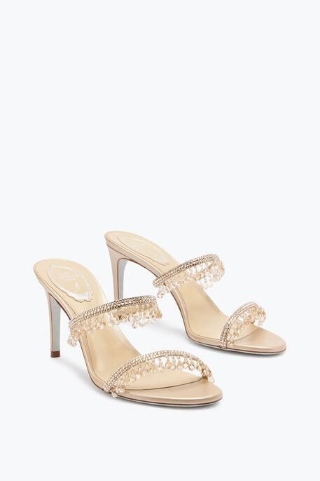 Noir Chandelier Mule