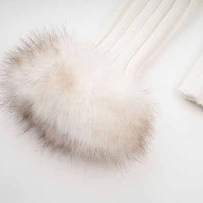 "Alessia" Cardigan mit Fell