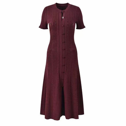 "Bordeaux" Sommerkleid
