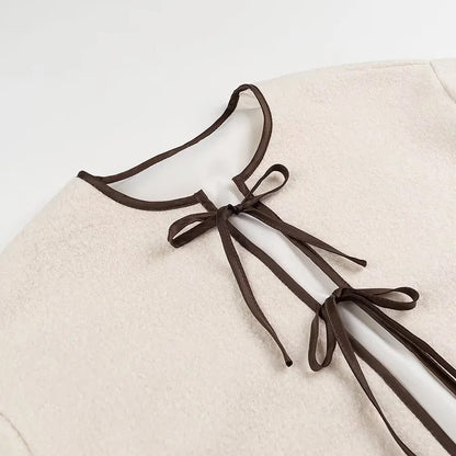 "Larissa" Cardigan mit Schleife