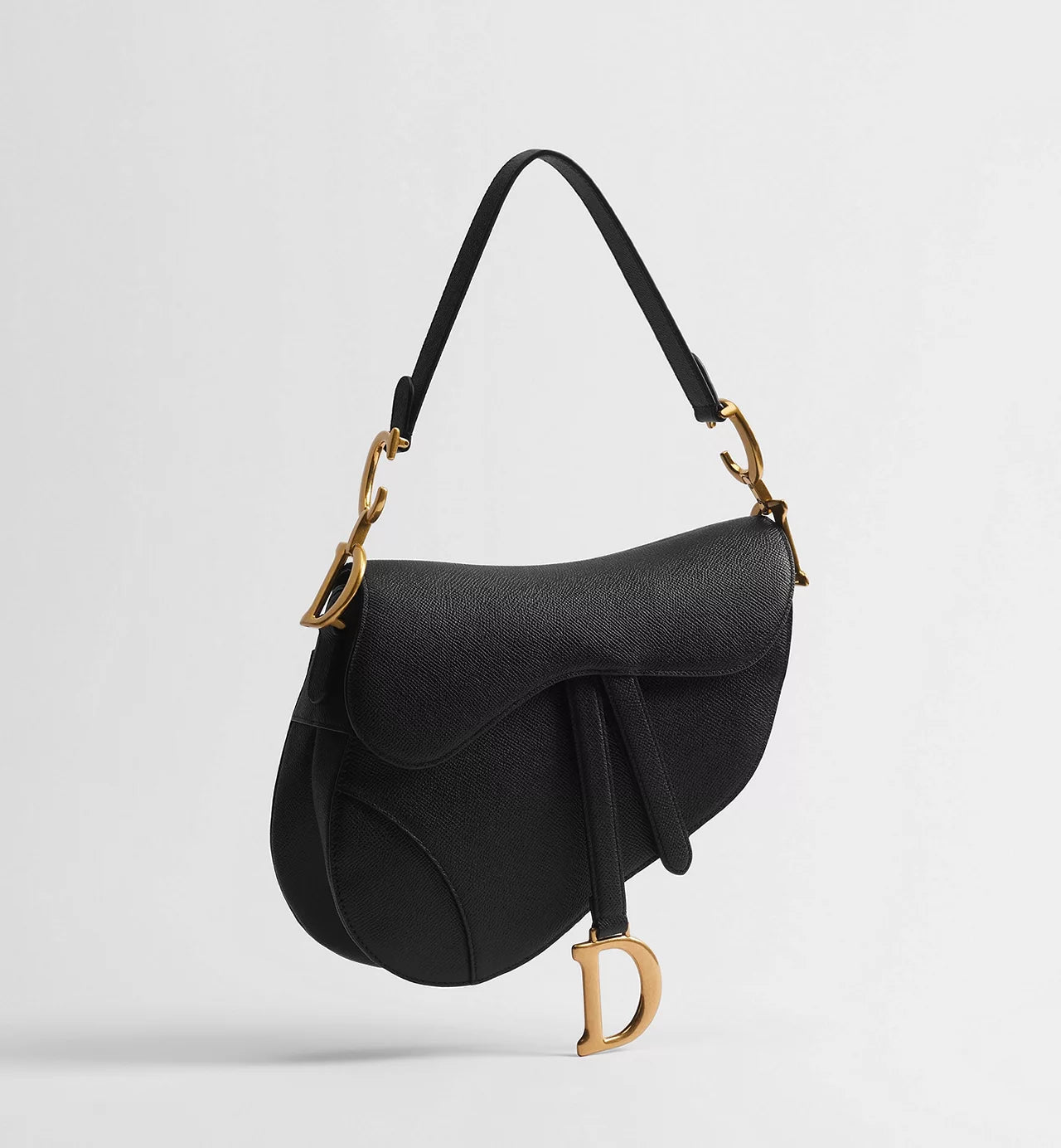Noir Saddle Luxe Bag