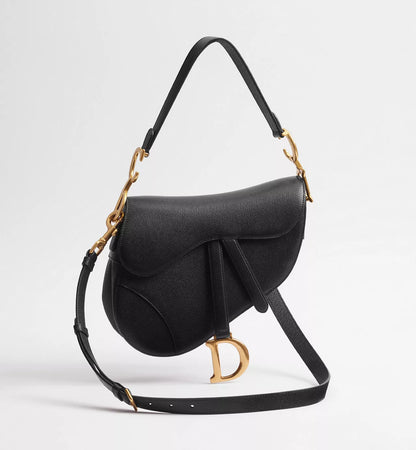 Noir Saddle Luxe Bag