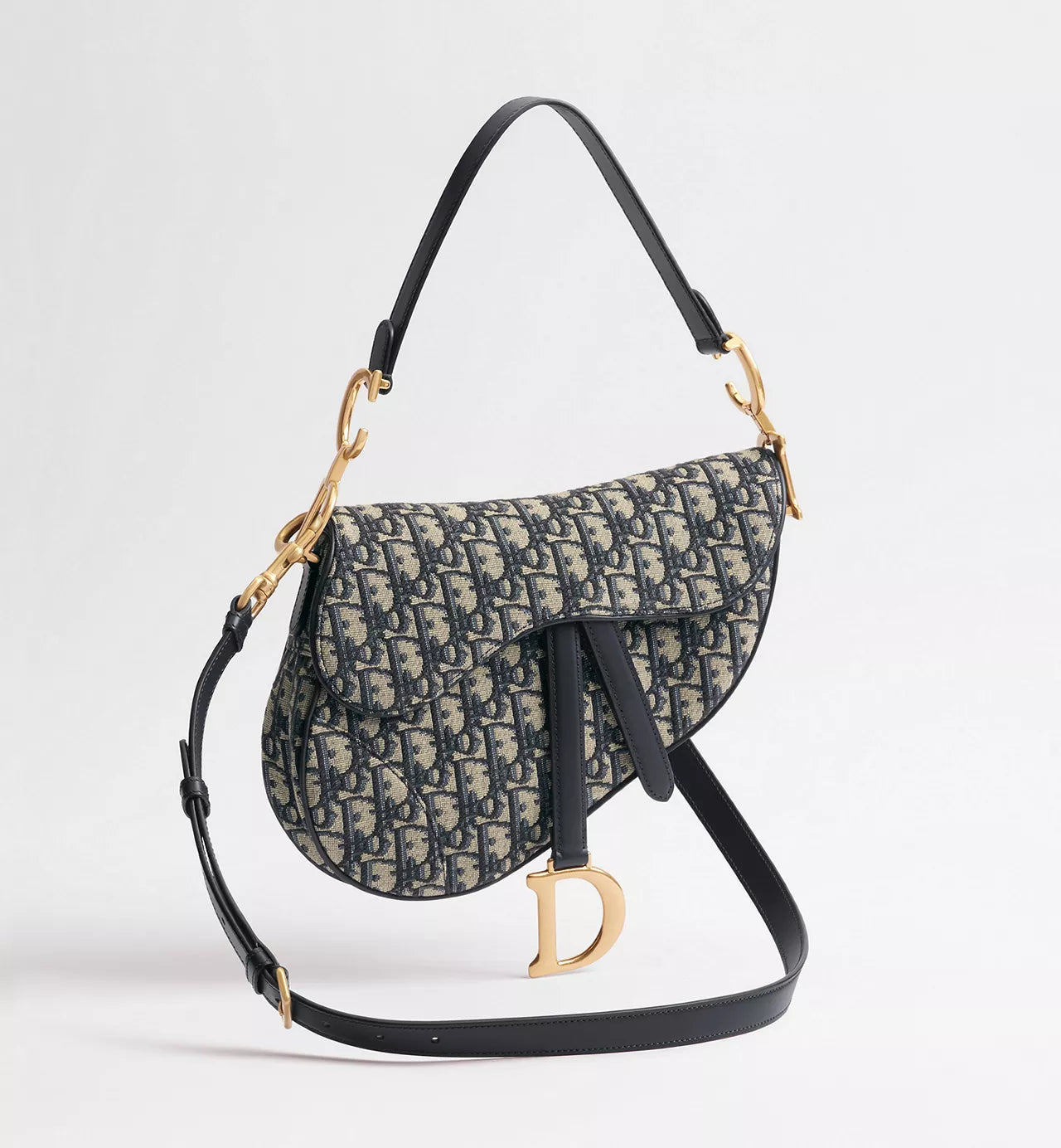 Noir Saddle Luxe Bag