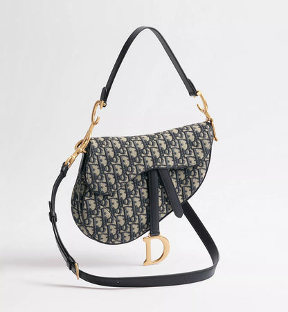 Noir Saddle Luxe Bag