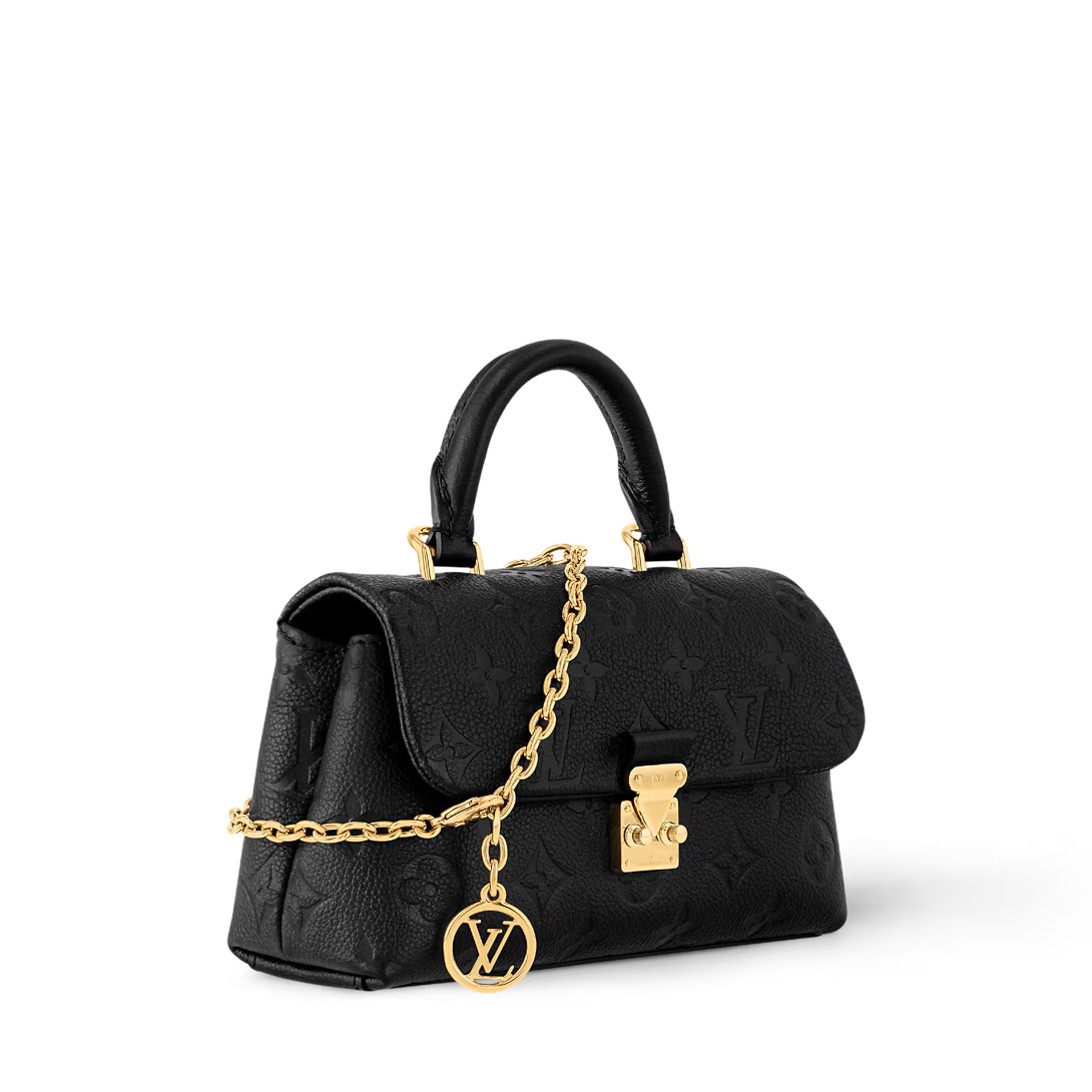 Noir Éclipse Mini Chain Bag