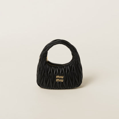 Luna Matelassé Hobo Bag
