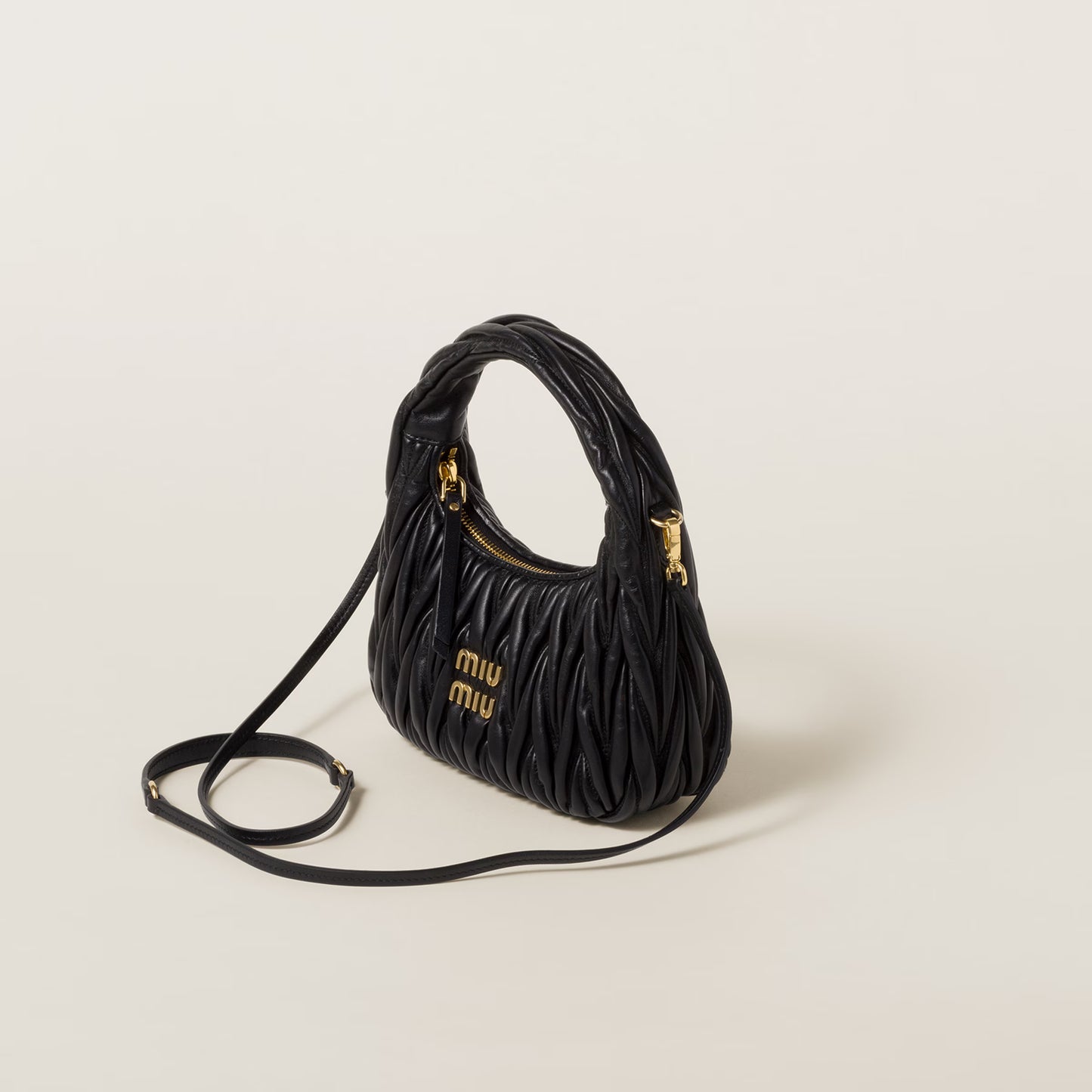 Luna Matelassé Hobo Bag