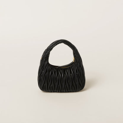 Luna Matelassé Hobo Bag