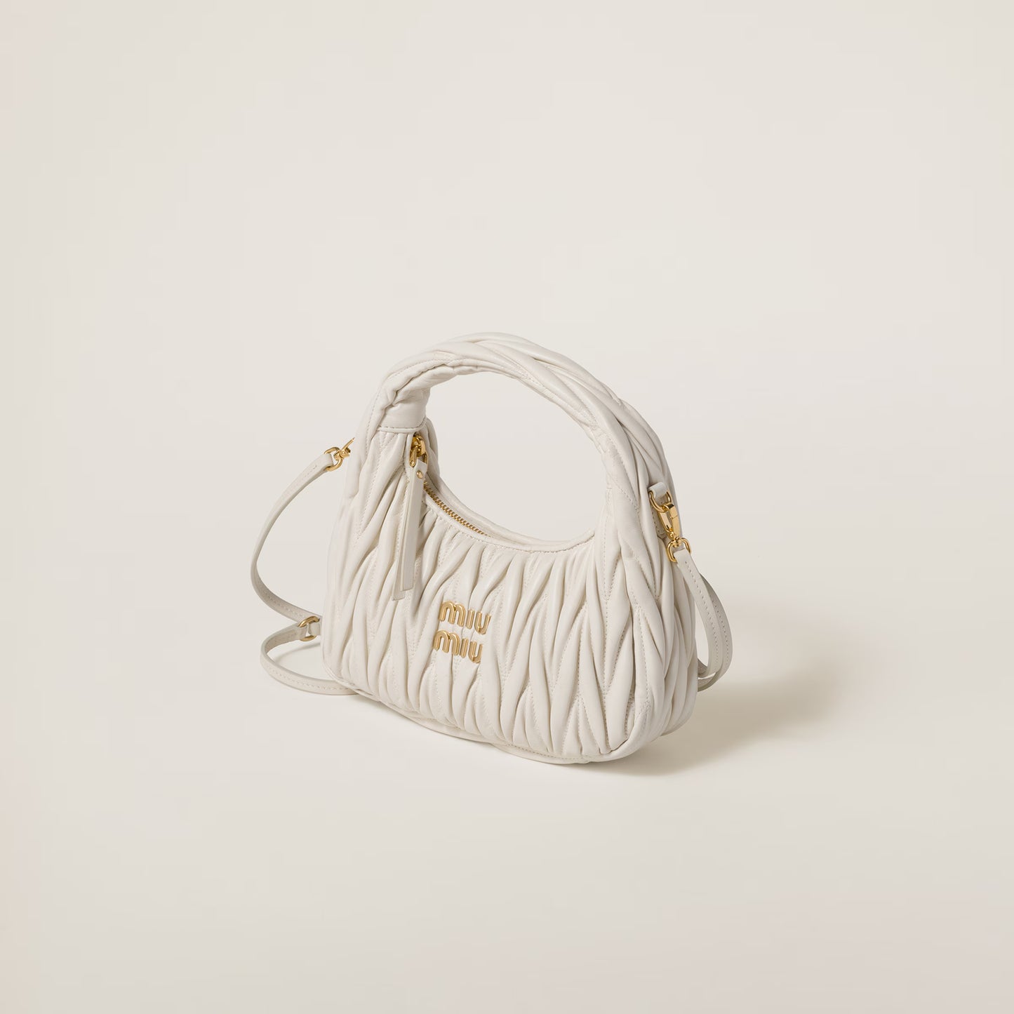Luna Matelassé Hobo Bag