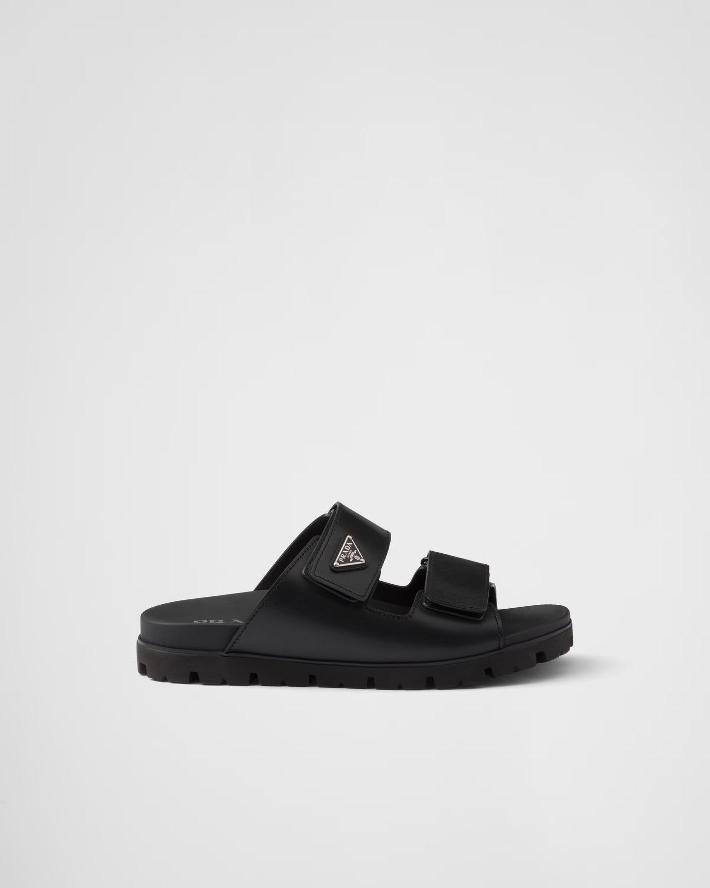 Urban Luxe Leather Slides