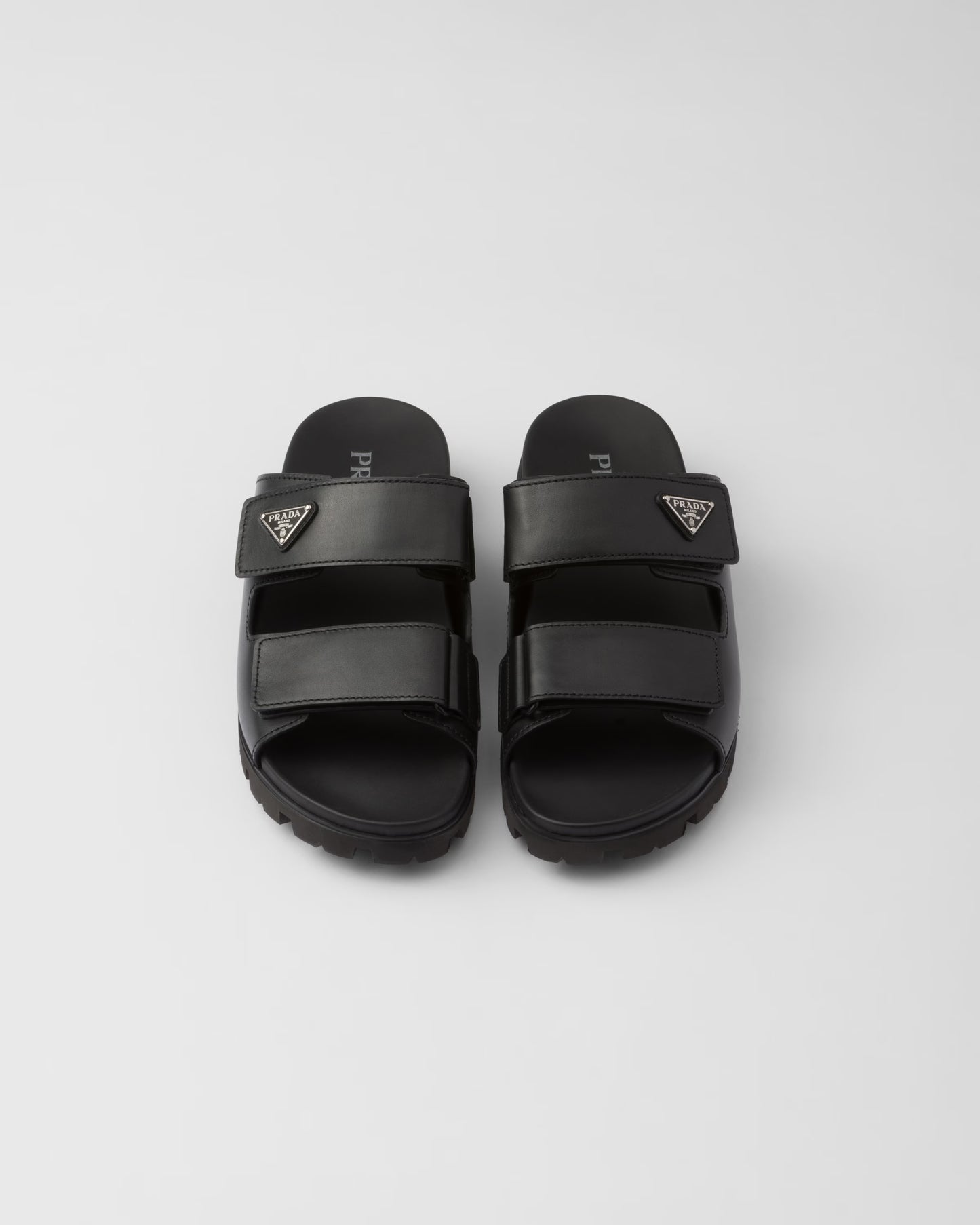 Urban Luxe Leather Slides