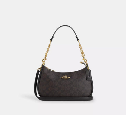 Luna Monogram Shoulder Bag