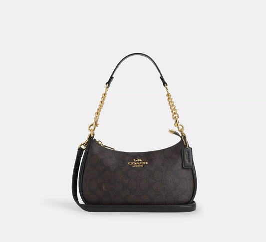 Luna Monogram Shoulder Bag