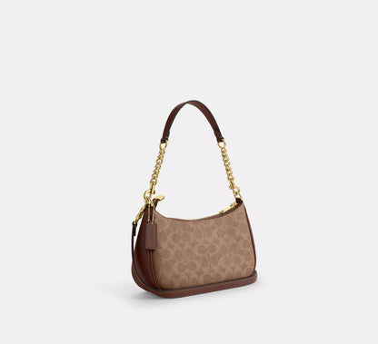 Luna Monogram Shoulder Bag