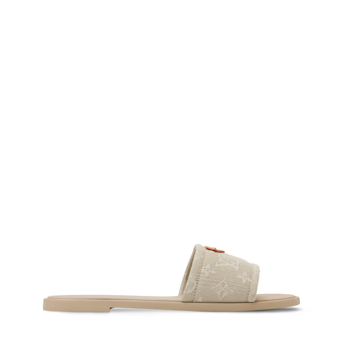 Monogram Denim Luxe Slides
